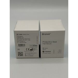 2 Boxes Coloplast Brava Protective Seal. Opening 3/4"-1/78" Ring (10ct Per Box)